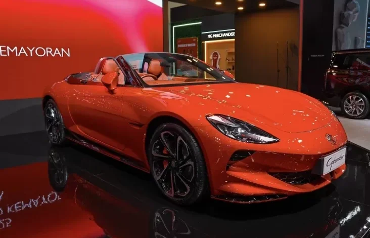 MG Cyberster, Roadster EV Futuristis Kembali Berpartisipasi Memukau pada IIMS 2025
