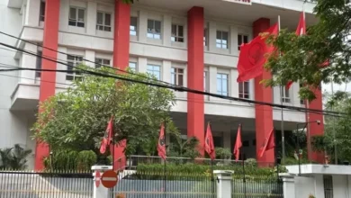 Suasana Kantor DPP PDIP usai Hasto Ditahan KPK juga Megawati Instruksikan Tunda Ikut Retreat