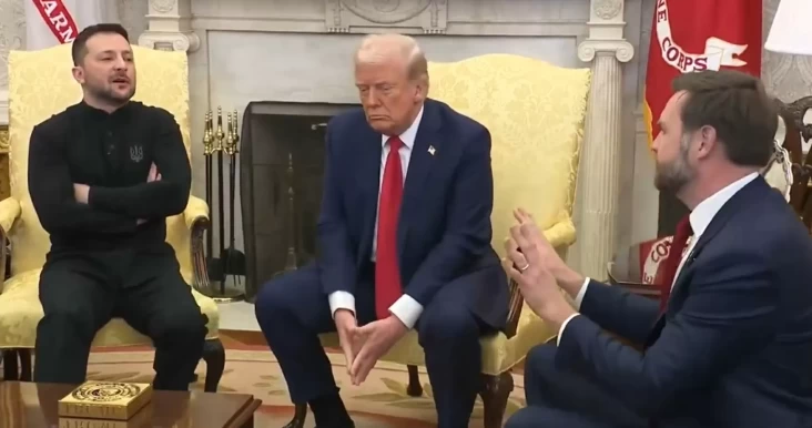 Debat Panas Trump vs Zelensky, Membuat Masa Depan Negosiasi Kedamaian Menjadi Tidak Pasti