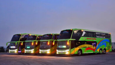 PO Gunung Harta Pengenalan Tiga Bus Baru, Pakai Sasis Tronton