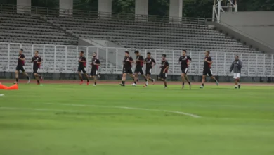 Timnas Indonesia Latihan Jelang Lawan Bahrain: Mees Hilgers, Sandy Walsh, juga Ole Romeny Absen!