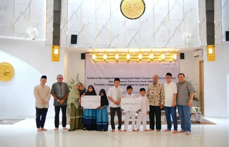 Tingkatkan Kenyamanan Ibadah, Patra Jasa Rampungkan Renovasi Masjid di tempat pada Cirebon