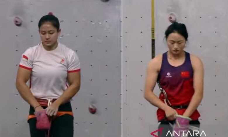 Langkah Desak Made berhenti di 8 besar IFSC World Cup Wujiang 2025