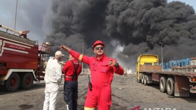 Lebih dari 500 pendatang cedera pada ledakan besar ke pelabuhan Iran