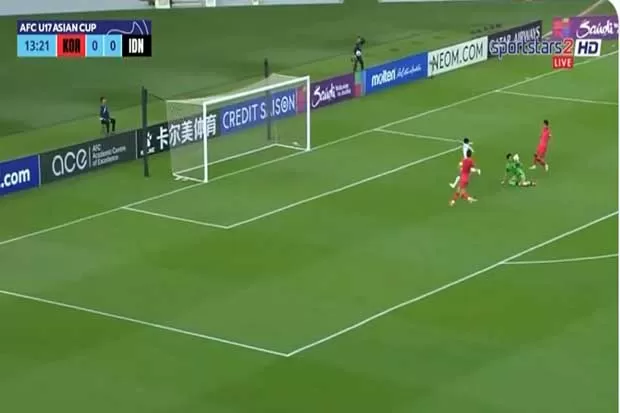 Hasil Timnas Indonesia U-17 vs Korea Selatan U-17: Mierza Buang Kesempatan Emas, Babak Pertama 0-0