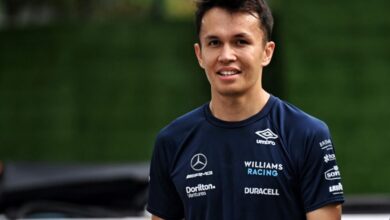 Perjalanan karier atlet sepeda gowes F1 selama Thailand, Alex Albon