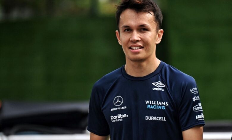 Perjalanan karier atlet sepeda gowes F1 selama Thailand, Alex Albon