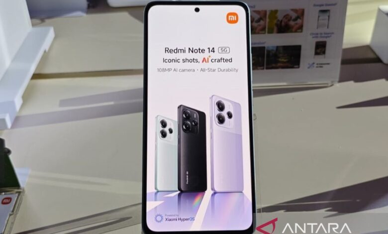 Redmi Note 14 kemudian Redmi Note 14 5G rilis, ini spesifikasi kemudian harganya